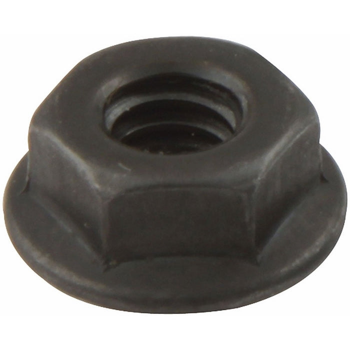 Allstar Performance ALL18555 Black Spin Lock Nut, (Set of 10)