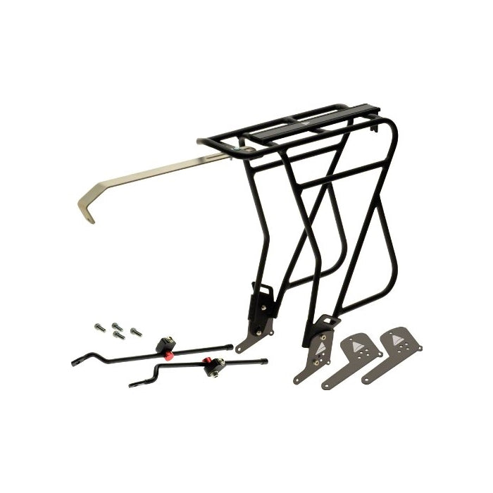 Axiom Mk 3 Alu Journey Uni-Fit Cycle Rear Rack, Black