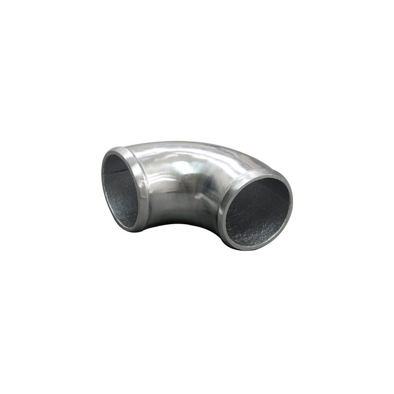 2.5 Inch Cast Aluminum 90 Degree Elbow Pipe Tube Turbo Polished