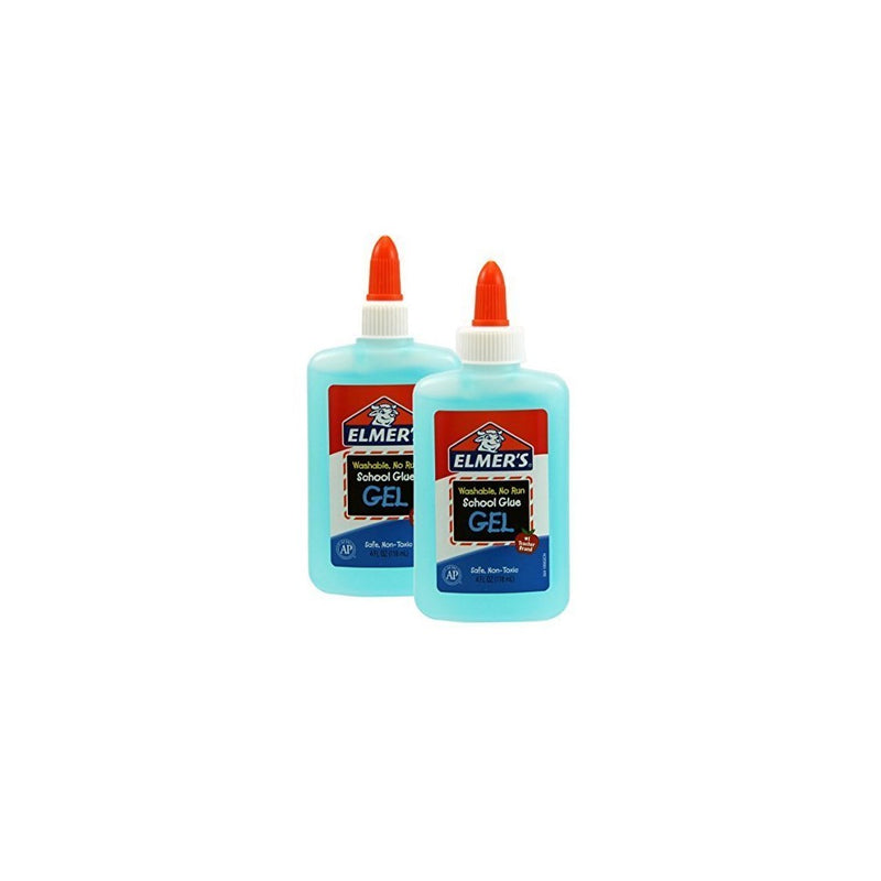 Elmers Washable No Run Gel School Glue (Pack of 2)