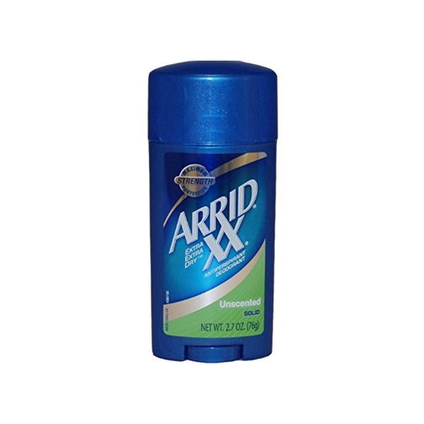 ARRID XX Anti-Perspirant Deodorant Solid Unscented 2.6 oz