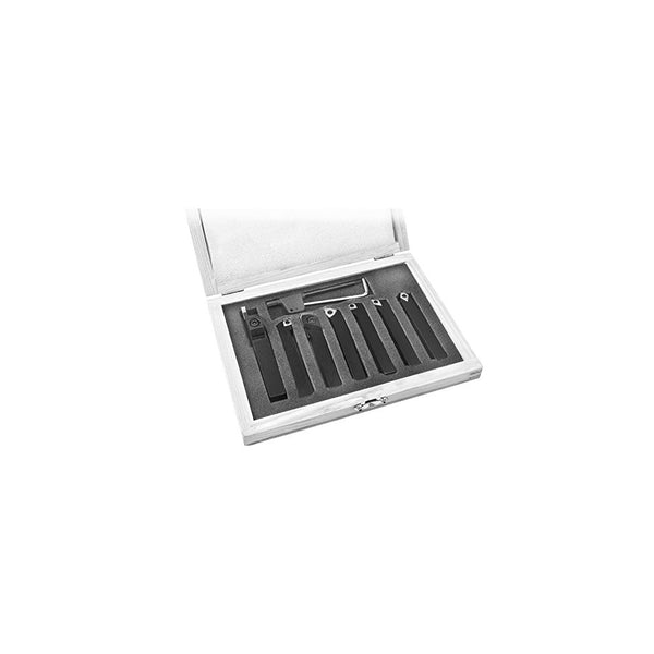 HHIP 2002-0014 7 Piece 5/8 Inch Indexable Cut Off & Turning Tool Set