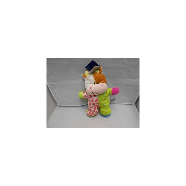 Beverly Hills Plush Beanie Baby Rattle Cow