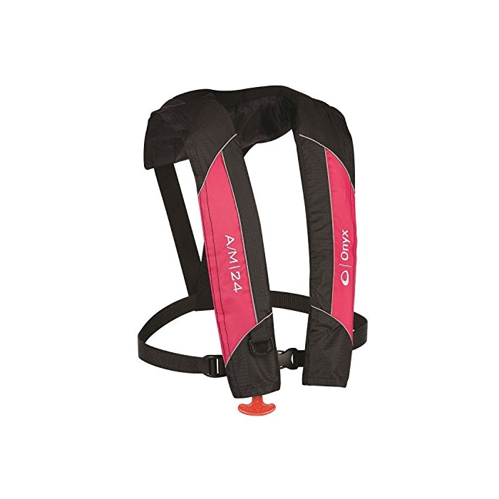 Onyx A/M-24 Sutomatic/Manual Inflatable Life Jacket, Pink