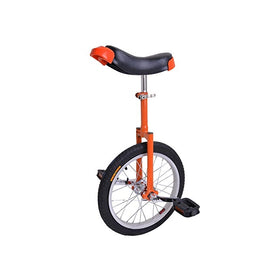 Orange 16in Wheel Unicycle