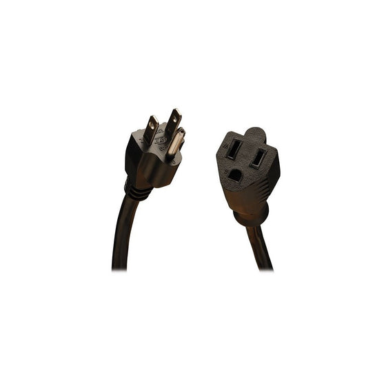 Tripp Lite Standard Power Extension Cord 10A, 18AWG (NEMA 5-15P to NEMA 5-15R) 10-ft.(P022-010)