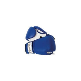 ProForce Leatherette Boxing Gloves, Blue & White 12 oz by ProForce
