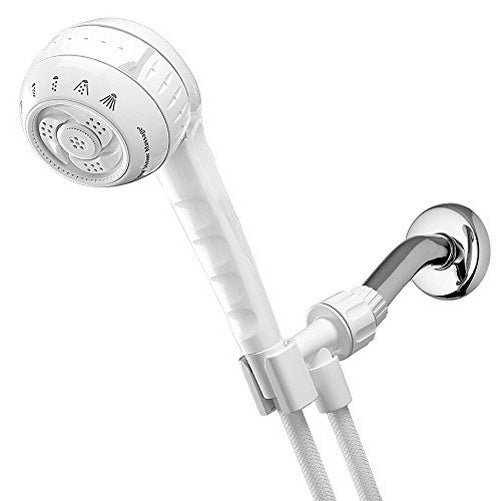 Waterpik SM-451T 2.0 GPM PowerSpray Original Shower Massage Shower Head, White