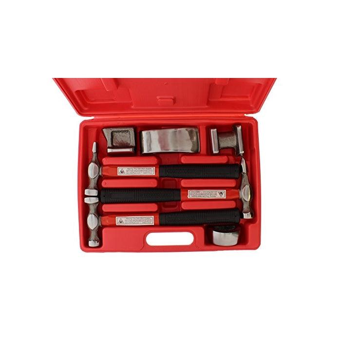 ABN Auto Body Shaping and Forming Repair Kit Tool Set - 7 Pieces