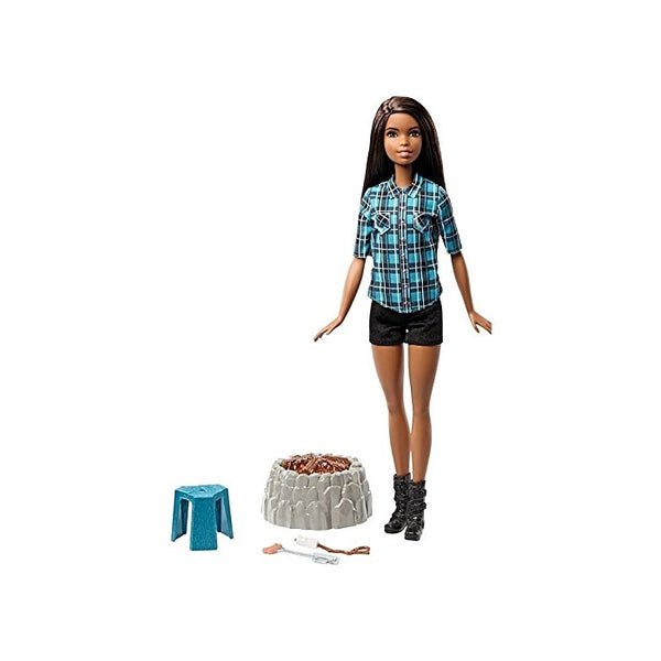 Barbie Camping Fun Doll, Brunette