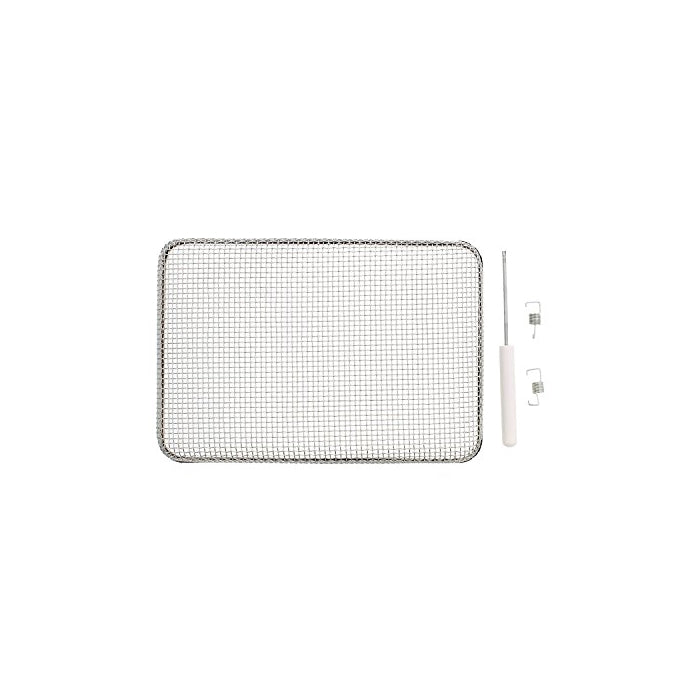ABN RV Bug Vent Screen 5.9" x 8.5" x 1.3" Inch for Water Heater Vents with Installation Tool