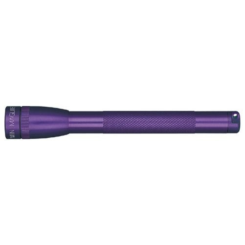 Maglite Mini Incandescent 2-Cell AAA Flashlight, Purple