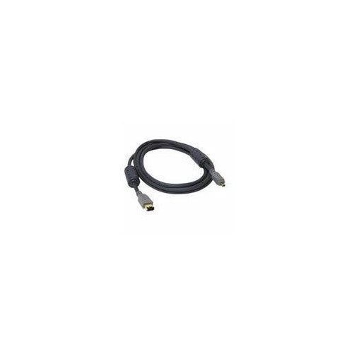 C2G/Cables to Go 29494 6-pin/4-pin Ultima IEEE-1394 Firewire Cable (4.5 Meters, Charcoal)