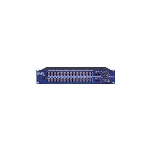 ART HQ231 Graphic Equalizer Two Channel 31 Band Constant Q Filtering Feedback Detection Circuit