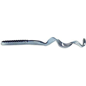 Culprit Worms Original Culprit worm 7 1/2" 20 bag Black Shad #C720-01