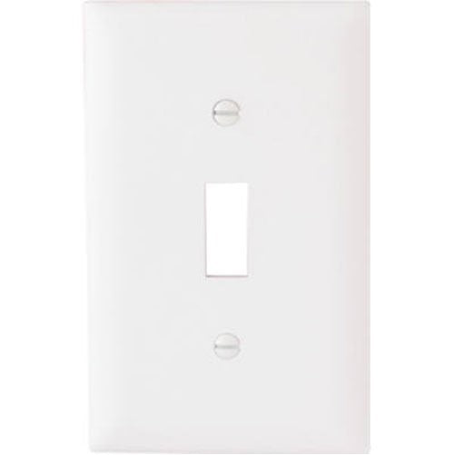 PASS & SEYMOUR TP1WCC100 1 Gang Wall Plate, White