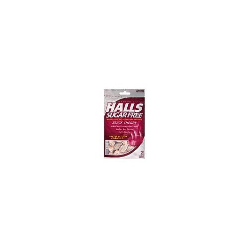 Halls Black Cherry Flavor 25 Drops