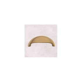 Belwith Keeler Power & Beauty Collection 3" Cup Pull Polished Brass With Antique Brass