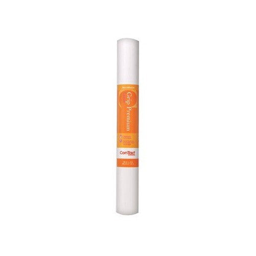 Con-Tact Brand Solid Grip Premium Non-Adhesive Non-Slip Shelf and Drawer Liner, 18-Inches by 4-Feet,Cream White