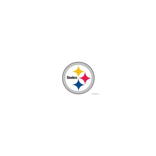 NFL Pittsburgh Steelers 41142071 Multi-Use Colored Decal, 5" x 6"