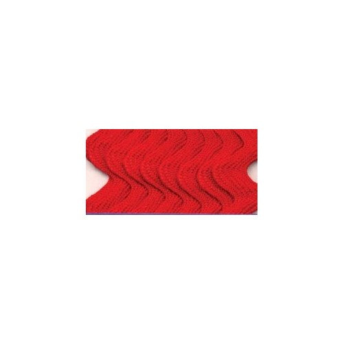 Wrights 117-401-065 Polyester Rick Rack Trim, Red, Medium, 2.5-Yard