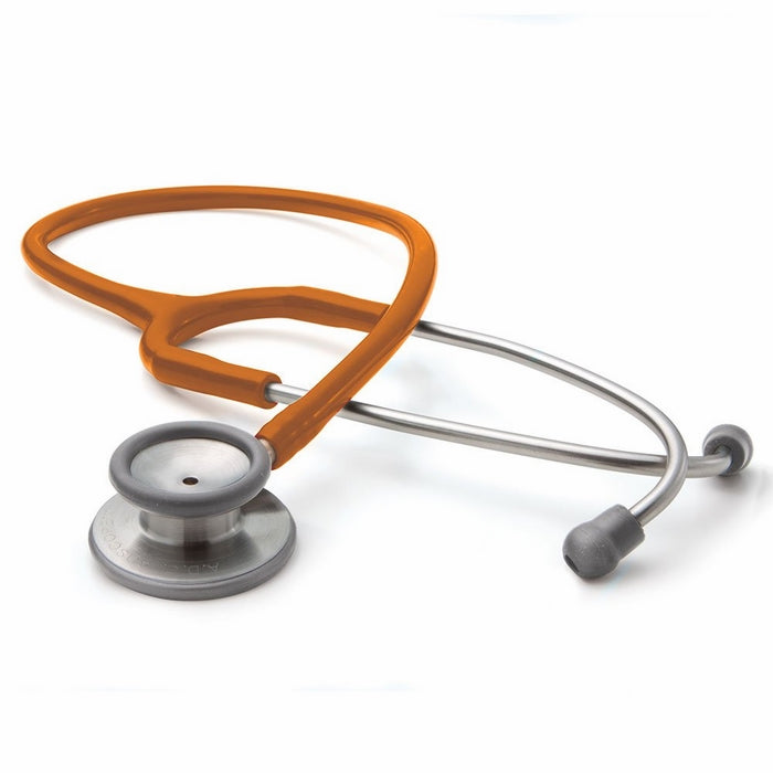 ADC Adscope 603 Clinician Stethoscope with Tunable AFD Technology, 31 inch Length, Orange