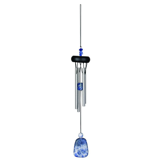 Woodstock Lapis Precious Stones Chime- Eastern Energies Collection