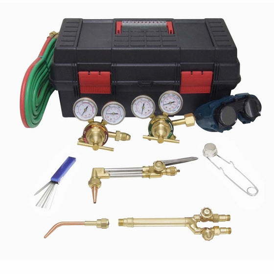 Ameriflame HS-MDU Medium Duty Outfit for Welding, Brazing and Cutting, Complete with Tool Box