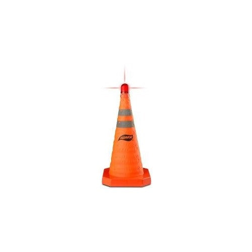 Aervoe Industries Collapsible 18-Inch Safety Cones (Orange/Yellow)