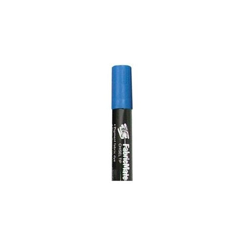 FabricMate Chisel Tip Fabric Marker, Cobalt Blue