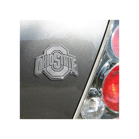 NCAA Ohio State Buckeyes Chrome Team Logo Auto Emblem