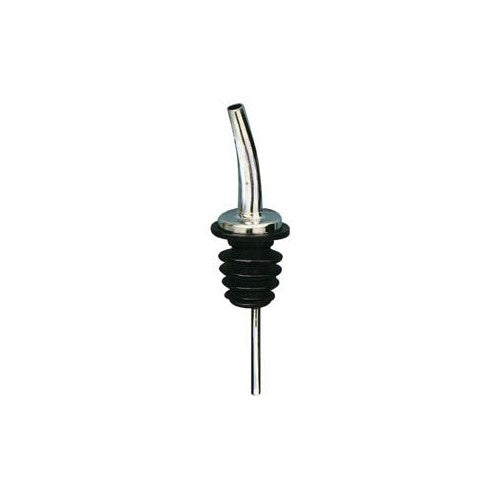 Spill Stop 285-50 Chrome Tapered Pourer with Poly-Kork, 12-units