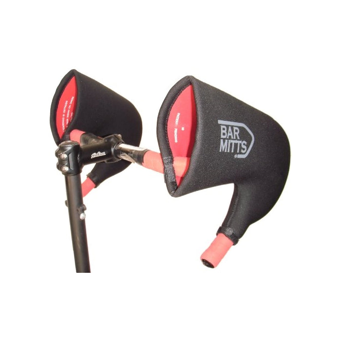 Bar Mitts Cold Weather Road Bicycle Handlebar Mittens fits Campy/SRAM/Shimano Shifters with Internally Routed Cables, Medium