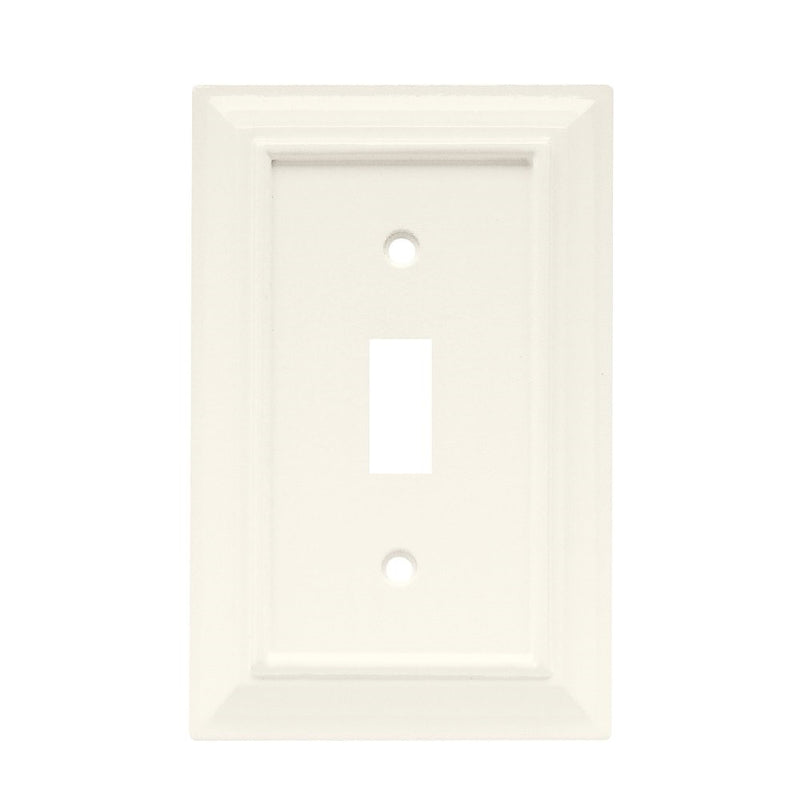 Brainerd 126333 Wood Architectural Single Toggle Switch Wall Plate/Switch Plate/Cover