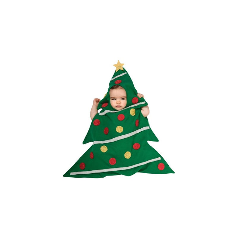 Rubie's Costume Baby's Christmas Tree Baby Bunting, Multicolor, Newborn