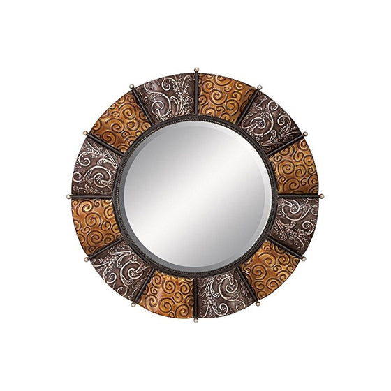 Benzara Heavily Discounted Metal Mirror