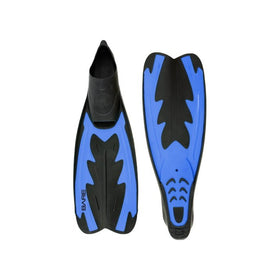 Bare Fastback Full Foot Fins (Blue, X-Large)