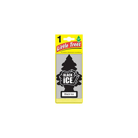Little Trees U3S-32055 Air Freshner (Black Ice Pk3)