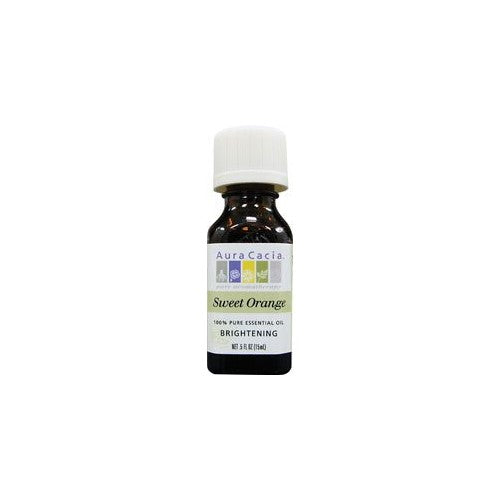 Aura Cacia Essential Oil, Sweet Orange, 0.5 oz