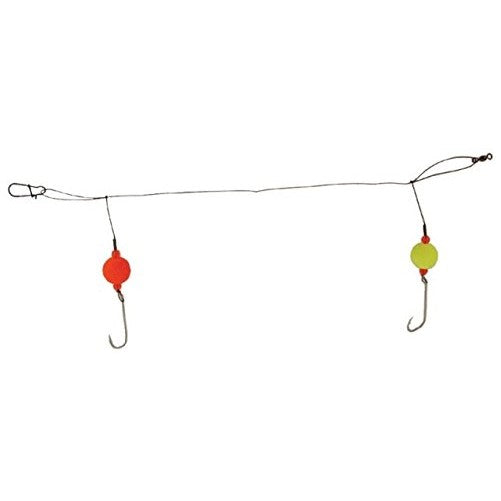 Eagle Claw L931 Lazer Sharp Bluefish Fireball Hi-Lo Rig 3/0