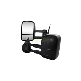 Spec-D Tuning RMX-SIV99-M-FS Chevy Chevrolet Silverado Tahoe Suburban Manual Towing Side Mirrors Black Pair