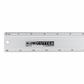 Alumicolor Alumicutter, Safety Ruler and Straight Edge, Aluminum, 30 inches, Silver (1315-1)