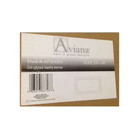 Aviana by Taymor 23" x 40" Lighted Vanity or Decor Mirror With Wire & Plug