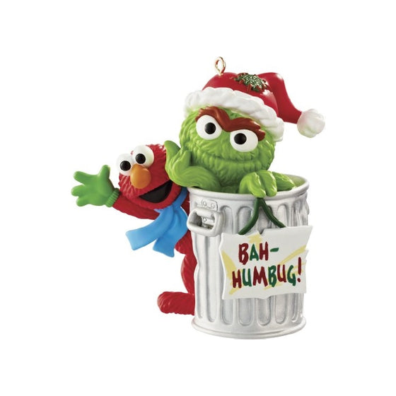 Carlton Heirloom Ornament 2013 Elmo and Oscar the Grouch - #CXOR053D