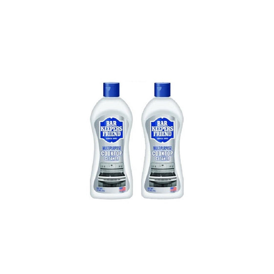 Bar Keepers Friend Cooktop Cleaner 13-Ounce Bottle - Set of 2