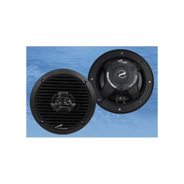 Audiopipe 6.5" 2-Way Marine Speaker 200W Max White