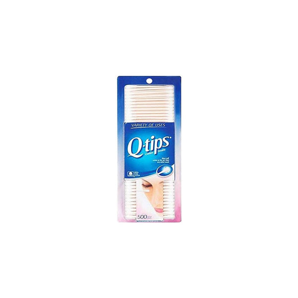 Q-Tips Cotton Swabs, 500 Count, (Pack of 2)