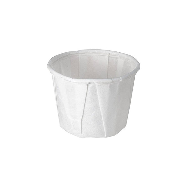 Solo 0.5 oz Treated Paper Souffle Portion Cups for Measuring, Medicine, Samples, Jello Shots (Pack of 250)