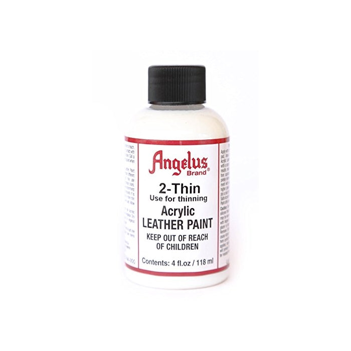 Angelus Brand 2-Thin Acrylic Leather Paint Thinner 4 oz
