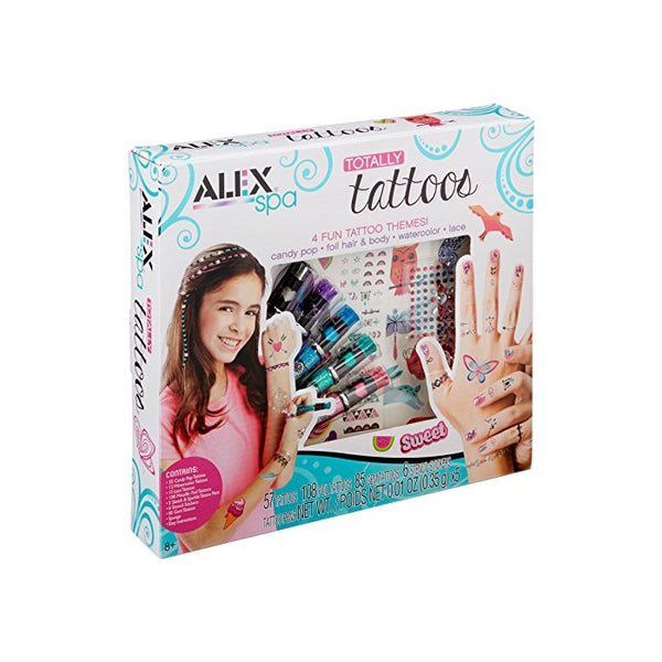 ALEX Spa Totally Tattoos Temporary Kit